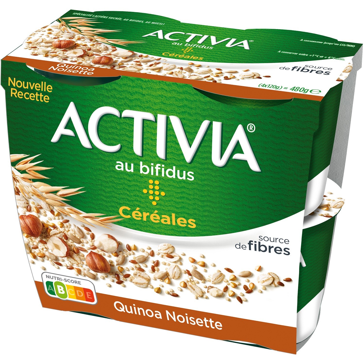Activia Quinoa/Noisette